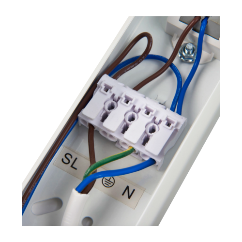 Leda 6ft Twin LED 60w Batten - CCT Switchable Colour - Direct Lighting ...