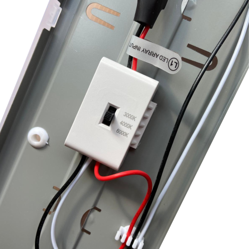 Hydrus 6ft Single LED 35w Noncorrosive With PIR Sensor 3CCT Direct