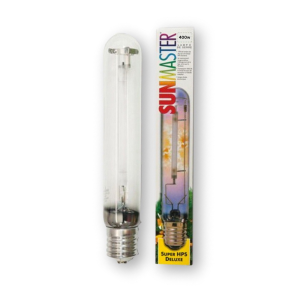 Sunmaster 400W Tubular Super HPS Deluxe E40 2100K Grow Lamp