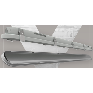 Venture Hale 4ft Single 16w LED Non-Corrosive Fitting 4000K - Image 2