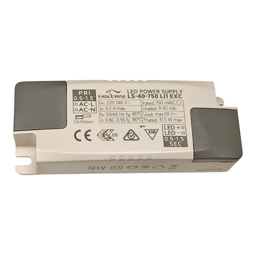 Eaglerise LS-40-750 LI EXC S Constant Current LED Driver