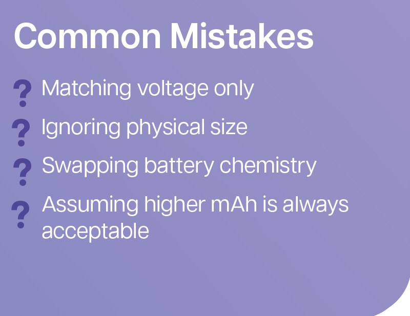 common mistakes