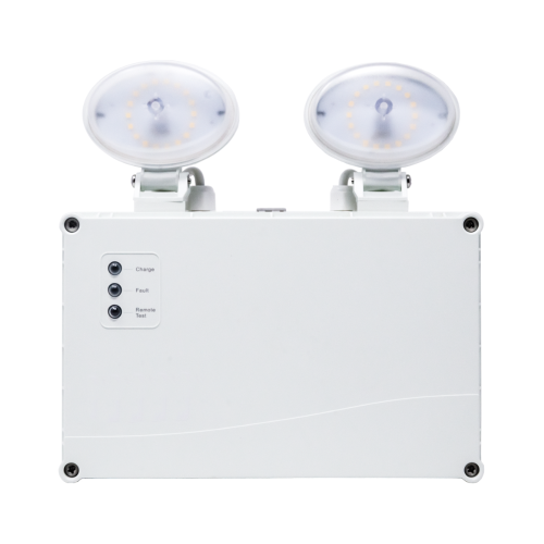 Fox Lux 5w Self-test LED Twin Spot 1000 Lumens 4000k - FXTS03SNM3