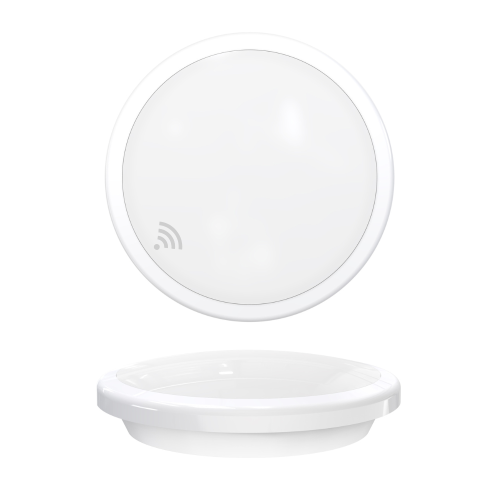 Microwave Sensor Orto 18w-28w 435mm IP54 Round LED Fitting 3-CCT