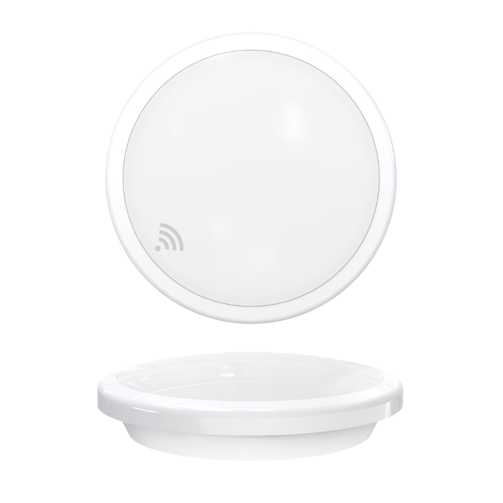 Microwave Sensor Orto 18w-28w 435mm IP54 Round LED Bulkhead Fitting 3-CCT