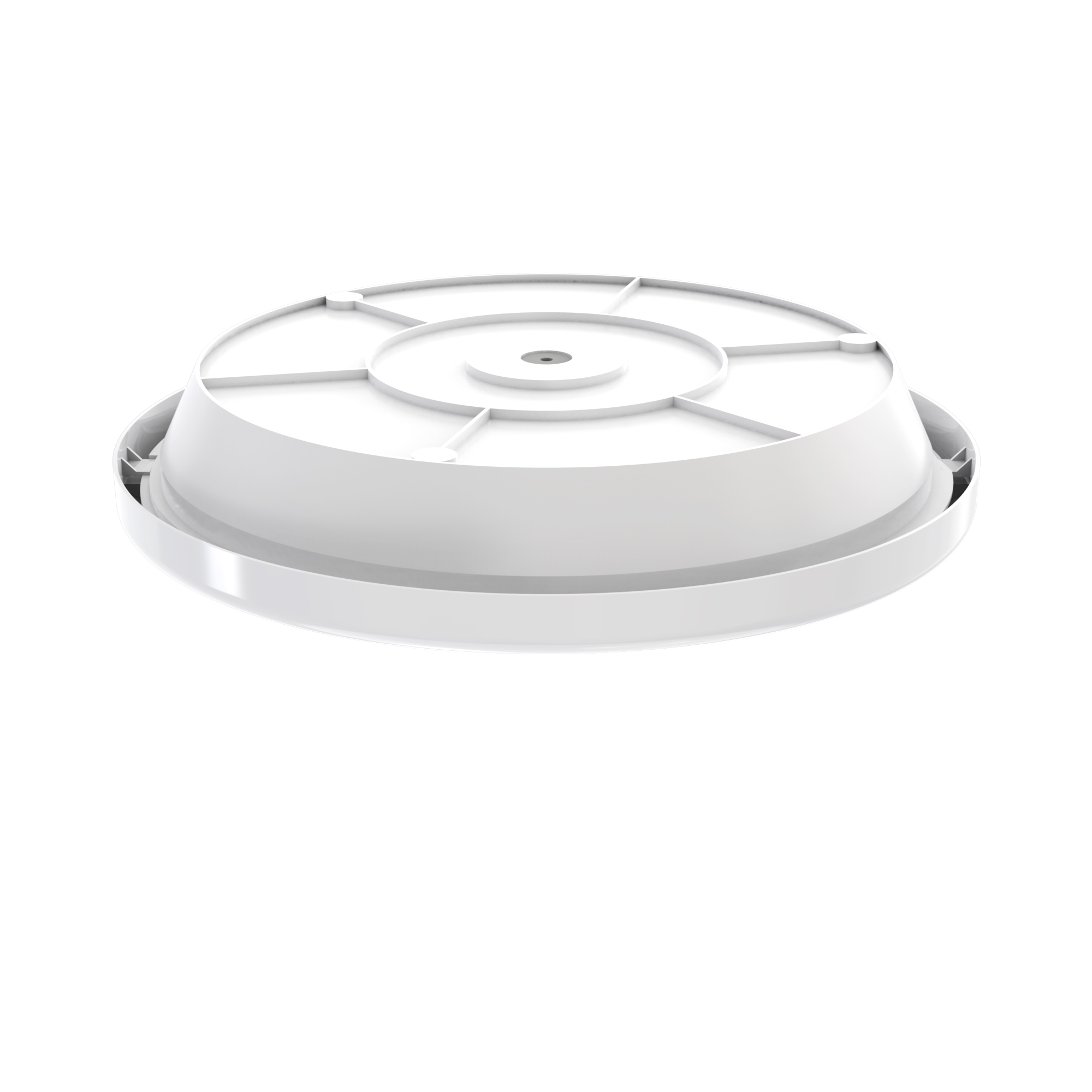 Orto 18w/28w 435mm LED Round Bulkhead 3-CCT - 400021 Rear View