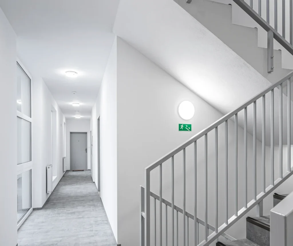led bulkhead lights corridors stairwells